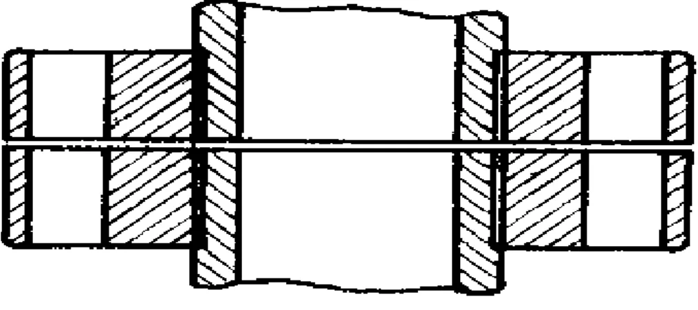 Gráfico 1. Unión de brida roscada 