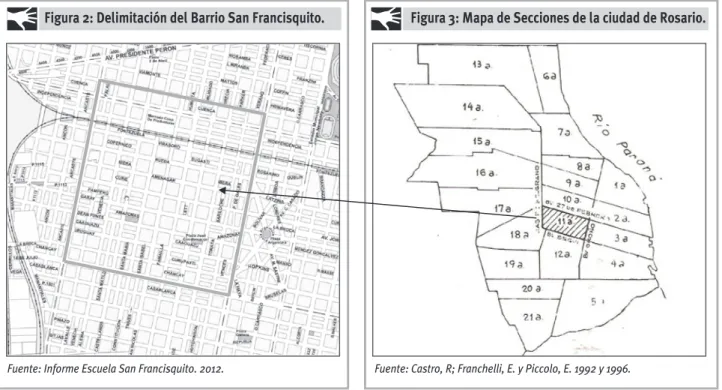Figura 2: Delimitación del Barrio San Francisquito.