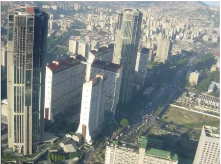 Figura 2.18, Torres de Parque Central – Venezuela. Extraído en Abril de 2017 de página web www.aliven.com.ve