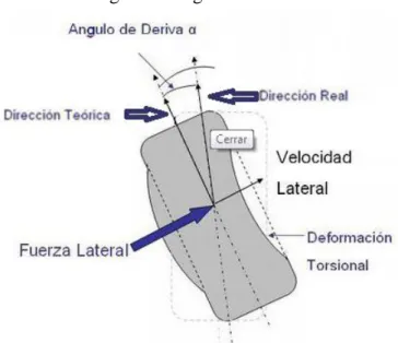 Figura 7. Angulo de deriva 