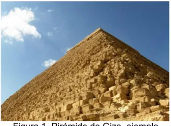 Figura 1. Pirámide de Giza, ejemplo  de la ingeniería Egipcia  Figura 2. Faro de Eddystone