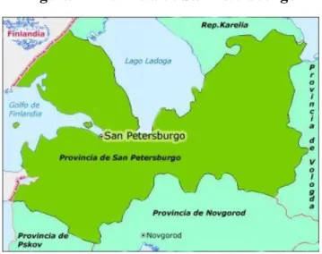 Figura 5. Provincia de San Petersburgo 