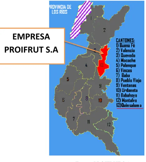 Gráfico 2: Ubicación de la Empresa 