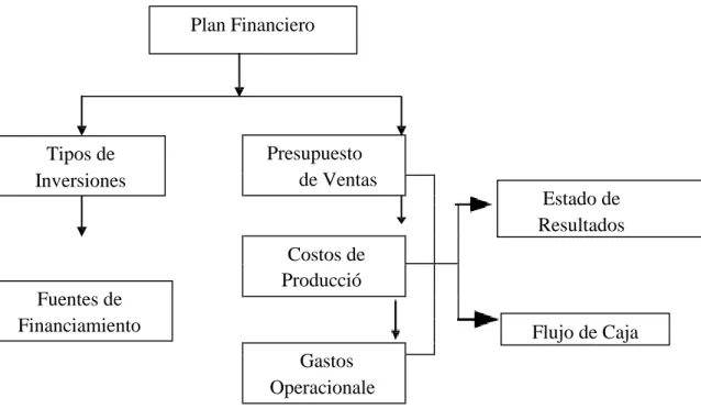 Gráfico  2: Estructura del Plan financiero 