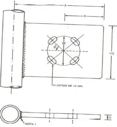 Tabla 2.11 Conector “T” axial 