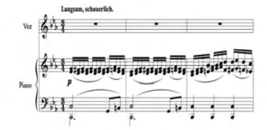 Fig. 1: F. Schubert, Cronnan, D.282, cc. 1-3