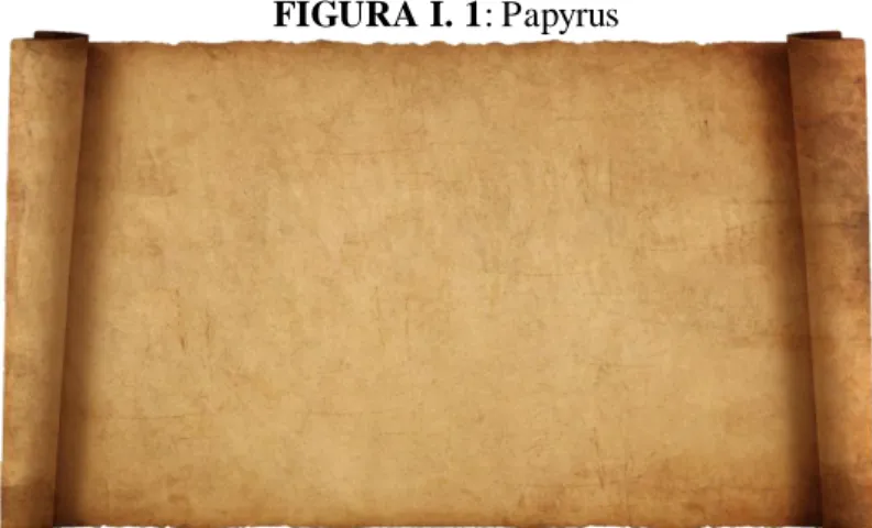 FIGURA I. 1: Papyrus 