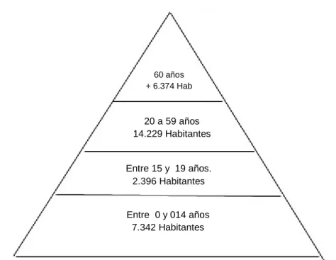 Figura 2. Pirámide Poblacional