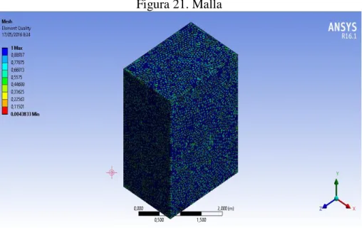 Figura 21. Malla 