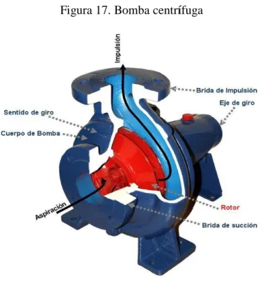 Figura 17. Bomba centrífuga 