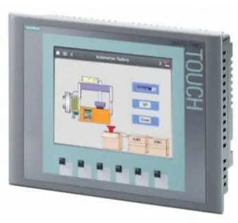Figura 12. Estructura interna del panel táctil 