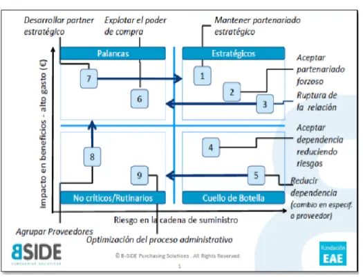 Figura 3. Matriz de Kraljic 