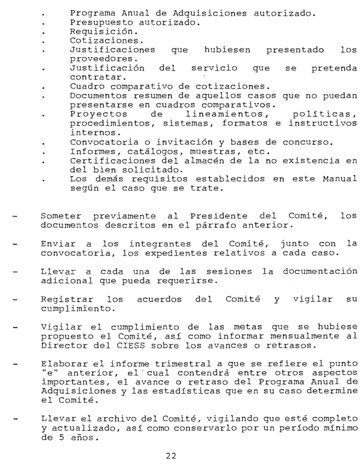 Cuadro comparativo de cotizaciones. 