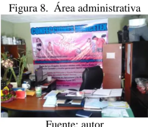 Figura 8.  Área administrativa 