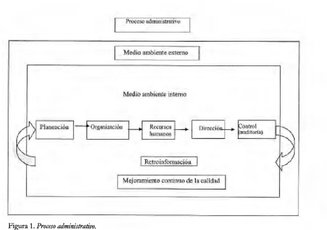 Figura 1. Proceso administrativo. 