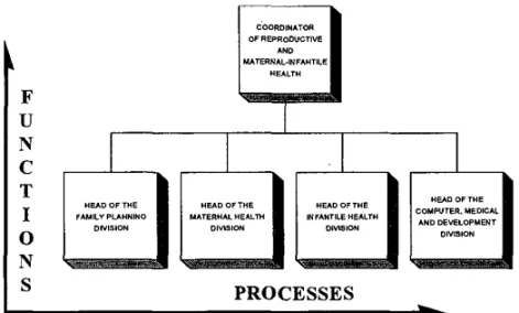 Figure 11.8 The administration of processes to obtain an  added value 
