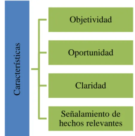 Gráfico N° 2: Características del Informe de Auditoría. 
