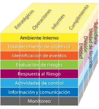 Gráfico N° 3: Elementos del COSO II 