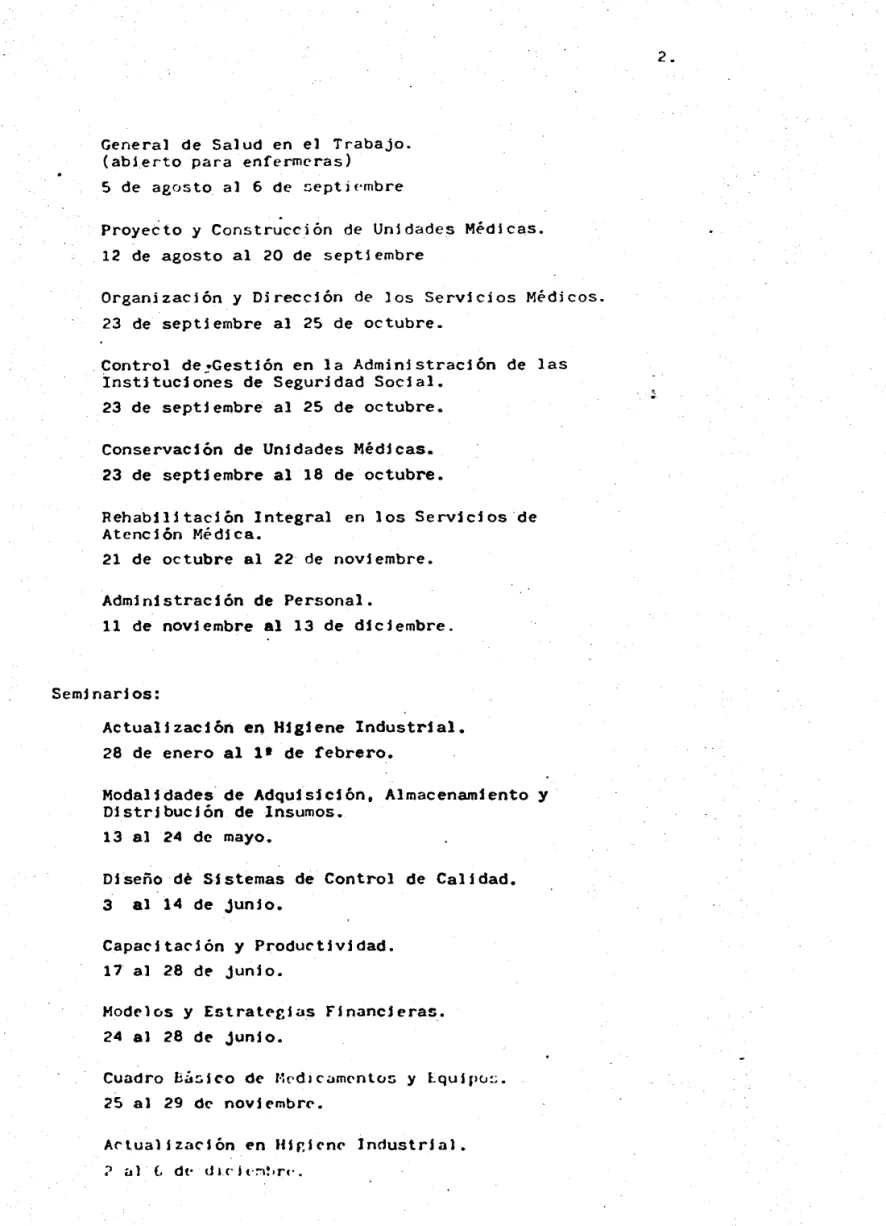 Cuadro básico de Medicamentos y Equipos. 