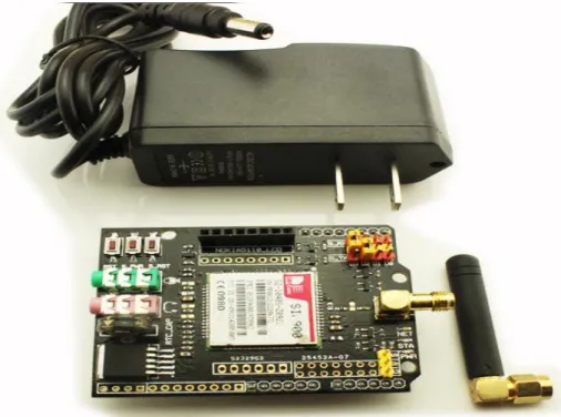 Figura 20: Cargador de EFcom GPRS/GSM Shield
