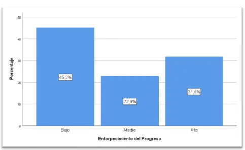 Figura 2 Dimensión Entorpecimiento del Progreso 
