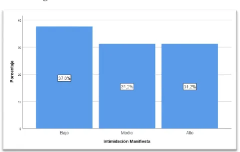 Figura 5 Dimensión Intimidación Manifiesta 