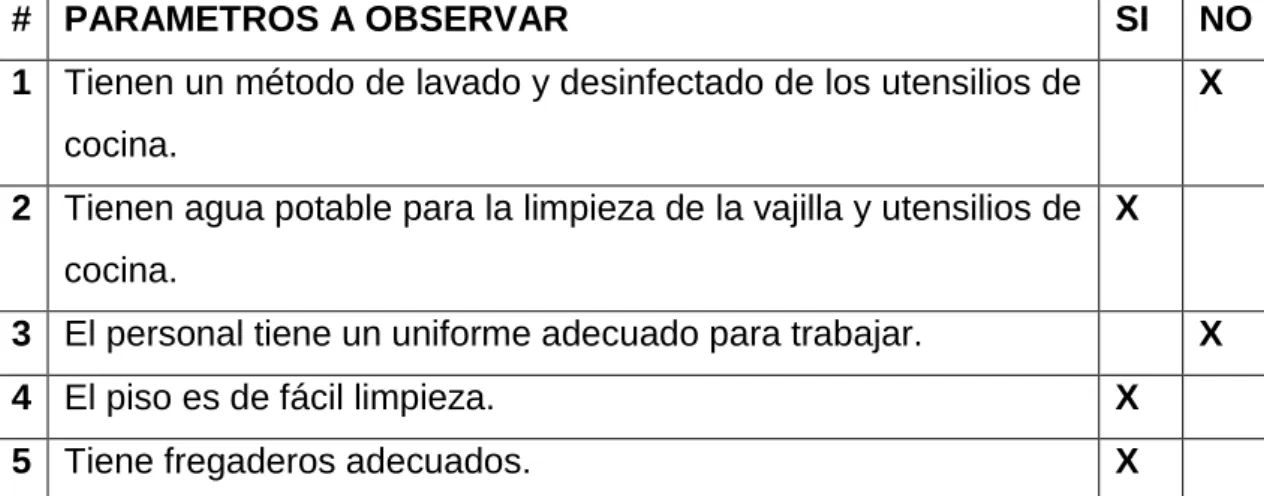 Tabla N° 09  Zona de plonge   