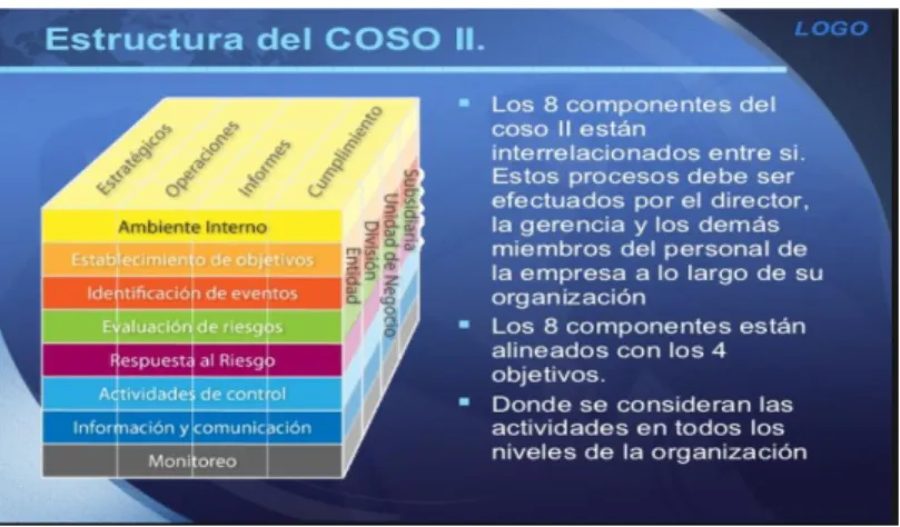 Gráfico 3: Estructura del COSO II 