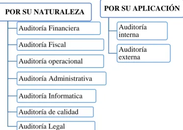 Ilustración 1. Tipos de Auditoría  