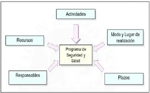 Figura 2.2. Programa de Seguridad y Salud. 