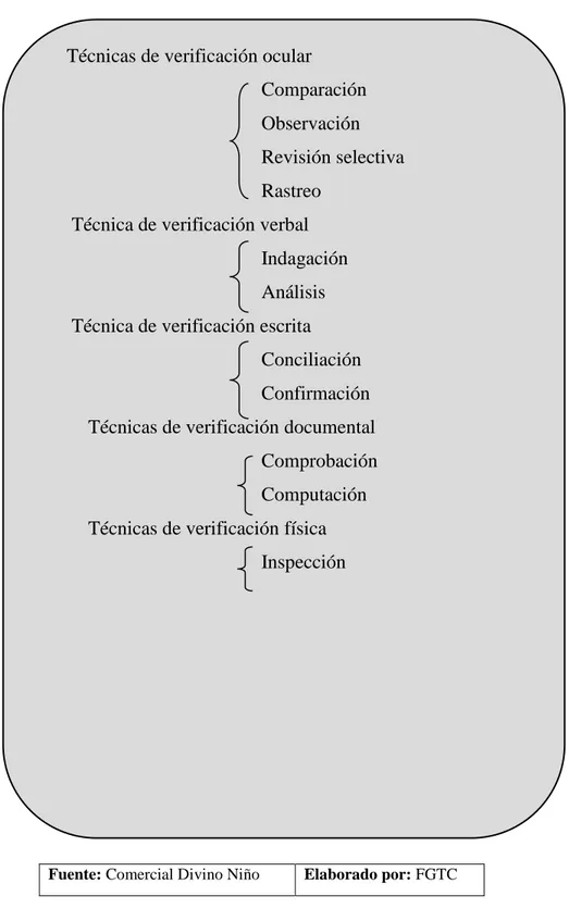 Gráfico 1: Técnicas de Auditoría 