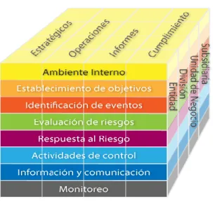 Gráfico 2: Estructura del COSO II 