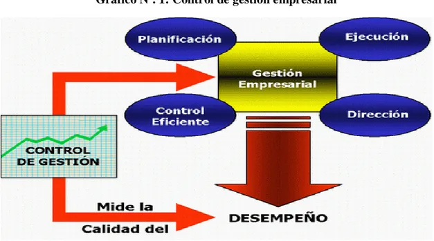 Gráfico Nº. 1: Control de gestión empresarial