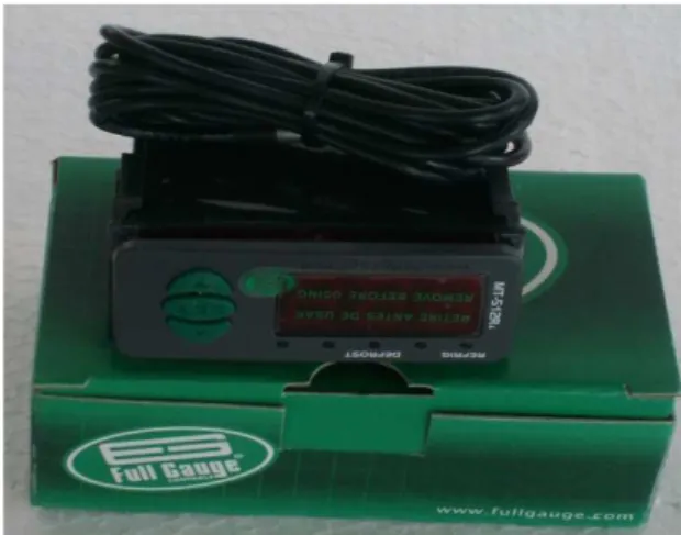 Fig. 3.10 Control programable de temperatura, marca Full Gauge mode MT-512Ri 