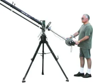 Figura 2.4: Ángulo de batimiento horizontal del brazo. 