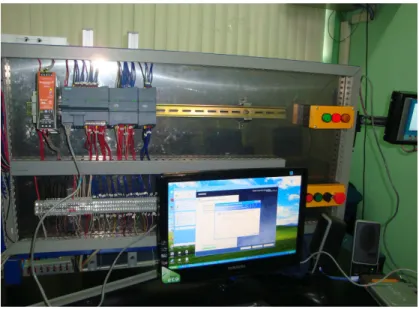 Fig. VI. 29 Montaje de elementos de control 
