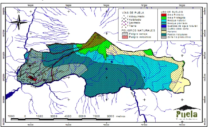 Gráfico N o  02. Mapa de la Estructura Territorial de Puela