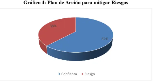 Gráfico 4: Plan de Acción para mitigar Riesgos 