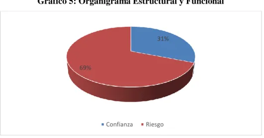 Gráfico 5: Organigrama Estructural y Funcional 