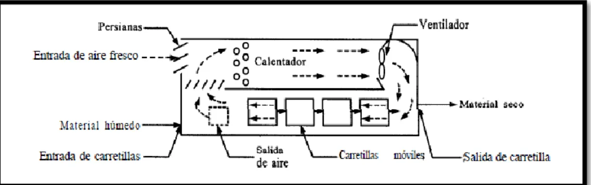 Fig. 1.2.7-2 Secador de túnel 