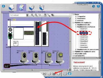 Figura III.29: Pasos de configuración de Hardware 