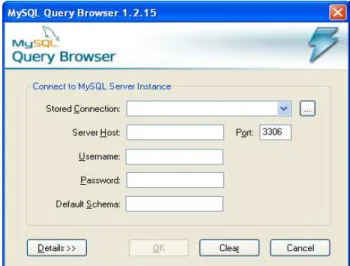 Figura II.15 MySQL Query Browser 