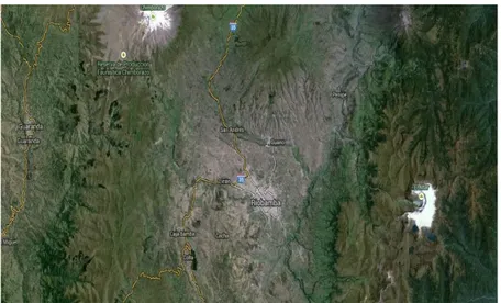 Gráfico Nº2. Macro localización de la ciudad de Riobamba 