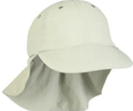 Ilustración 9-3:Gorro personal de limpieza 