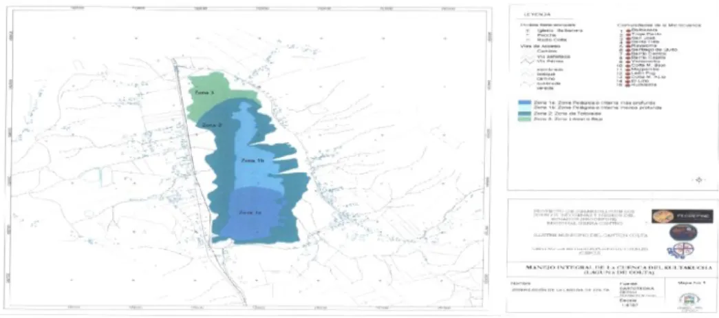 Figura 2.Análisis Multitemporal De La Evolución De La Laguna 