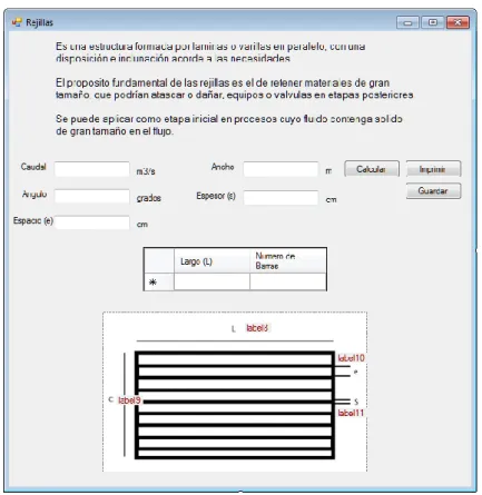 Ilustración 11: Ventana de WindowsForms con la interface ya realizada 