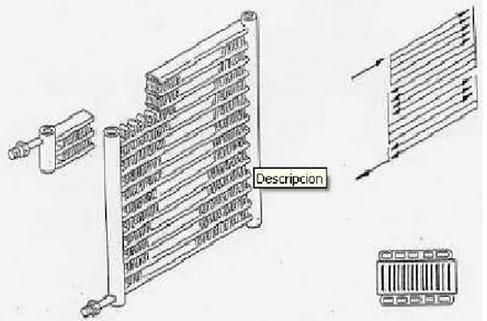 FIGURA 3. 3 Condensador por secciones 