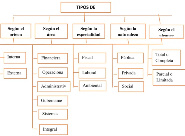 GRÁFICO Nº 2: TIPOS DE AUDITORÍA 