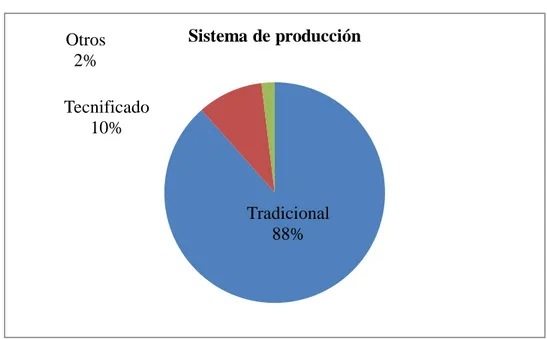 Gráfico Nº  1: Sistema de producción