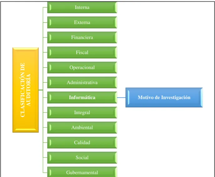Gráfico N°  1 Clasificación de Auditoría 